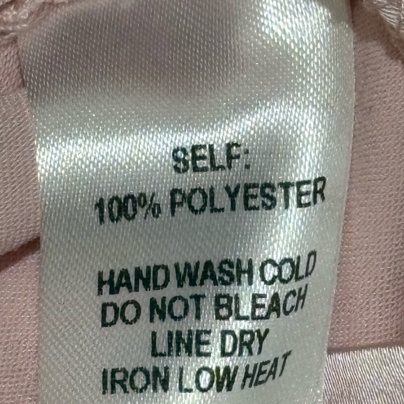 Lulus Long Sleeve Satin Dress As Always Pink Balloon Sleeve Mini Size Medium - Picture 7 of 8